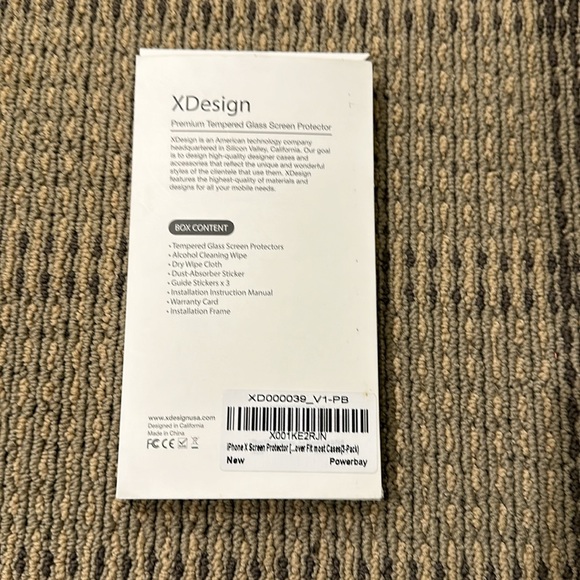 XDesign Premium Tempered Glass Screen Protector - Picture 3 of 3